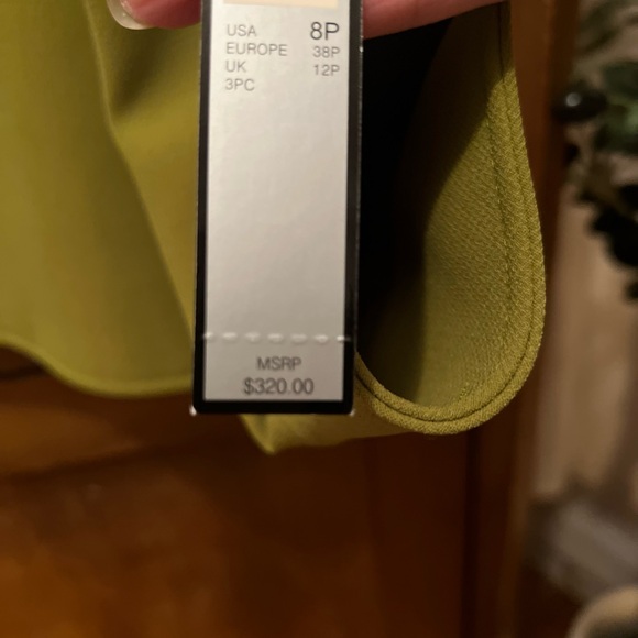 Tahari Lime Green Blazer for Women - Picture 3 of 7